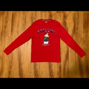 Men’s Red Long Sleeve